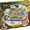 Totum junior Dino hamertje tik - educatief speelgoed hamer spel met dinosaurus figuren en vulkaan - leren timmeren