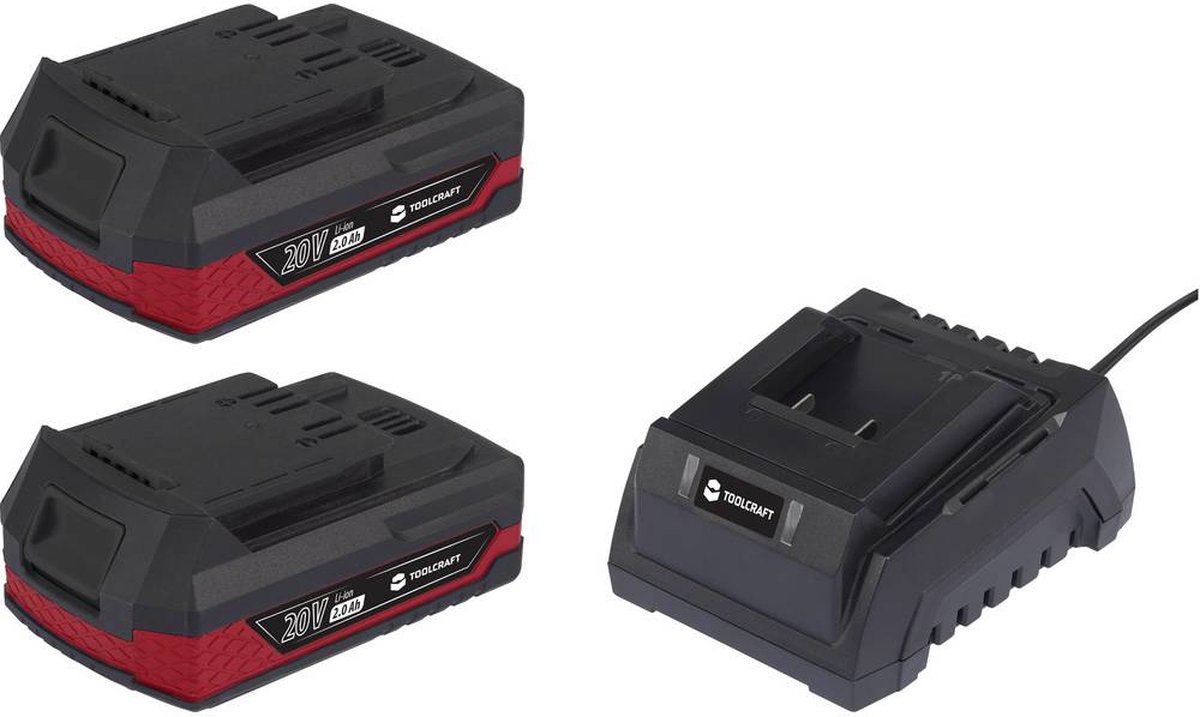 Toolcraft NTS-200 / TAWB-200 TO-7444734 Aspirateur Eau Et Poussière Sans Fil 18,5 L Sans Batterie, Sans Chargeur