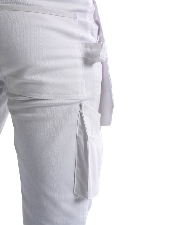 Pantalon de peintre résistant à l'eau Bitco BTC14W - Pantalon de travail - Homme - Wit - Taille 50