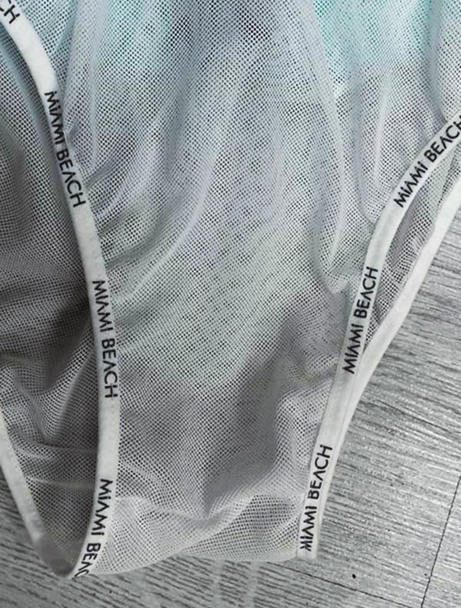 Miami Beach | Hoogwaardige Kwaliteit Zwemshort | Zwembroek | Beachshort | Heren | Sneldrogend | | MB13 - 155 Grijs — afbeelding 7