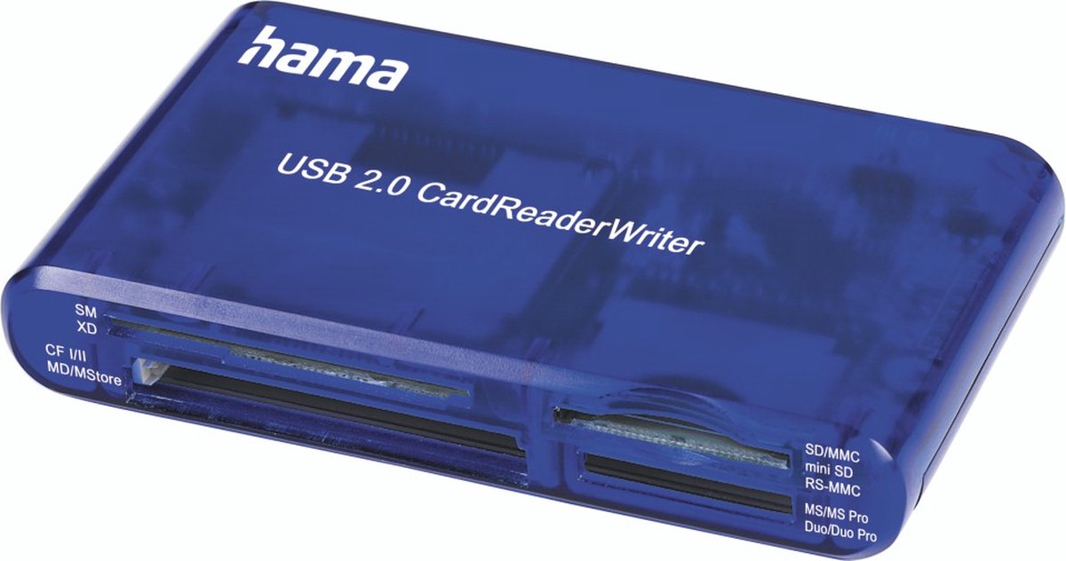 Hama 35-In-1 Card Reader USB 2.0 | bol.com