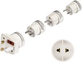 Hama Reisstekker-set "Universal II", 4 stuks