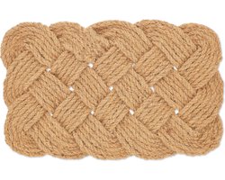 deurmat kokos - gevlochten - 75 x 45 cm