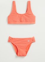 WE Fashion Meisjes bikini met ribstructuur