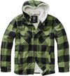 Brandit Lumberjacket Hooded Zwart-Olijf Vest Heren