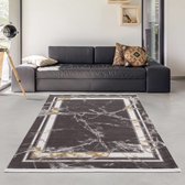 Magic Floor - Tapijt - Vloerkleed - Yasmin 1523A - Zwart - Acryl - (290x200cm)