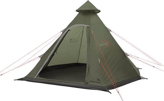 Easy Camp Tent Bolide 400 - Rood - 4 Persoons