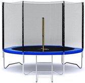 Oneiro’s Luxe Tuin Trampoline 183 404 427cm - Geweldige voet out – tuin – spelen – speelgoed – zomer