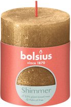 Bolsius Rustiek stompkaars Shimmer 80/68 - Gold