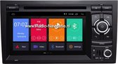 Audi A4 S4 RS4 2000 / 2009 B6 B7 11 NavigatieBluetooth DAB+ 4K Video Qled Apple CarPlay Spraakbediening 5G Wifi Android Auto Apps