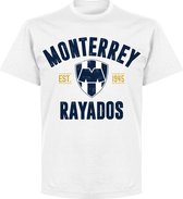 CF Monterrey Established T-Shirt - Wit - XXXXL