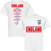 Engeland EK 2021 Road To The Final T-Shirt - Wit - S