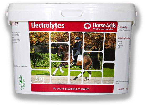 Foto: Horse adds electrolytes 3 kg paarden supplementen