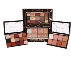 Makeup Revolution Reloaded Golden Sugar Eye & Face Palette Set - Gift Set - Cadeau