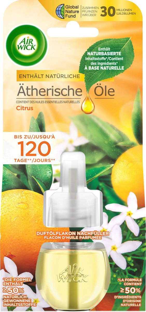 Air Wick Freshmatic Starterset + Duopack Nachfüller (Starter-Set  Sommervergnügen, Duopack Citrus)