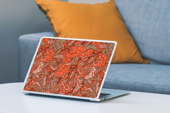 Sticker pour ordinateur portable - 14 pouces - Vintage - Flora - Motifs