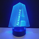 3D LED Lamp - Letter Met Naam - Annemarie