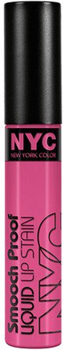 NYC Smooch Proof Liquid Lip Stain Lipgloss Crème Lipkleur Make Up Pen 7ml - 310 Perpetually Mauve