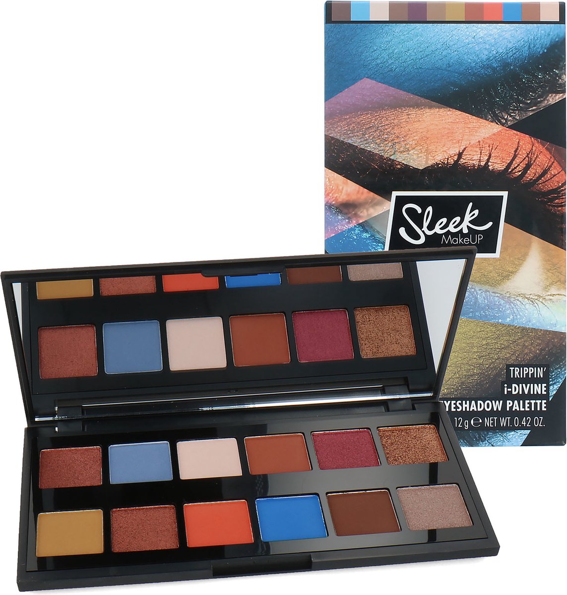 Sleek I-Divine Oogschaduw Palette - Trippin'