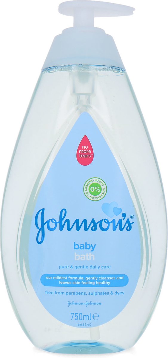 Goedkoopste Johnson's Baby Badolie NEW - Pure&Gentle - 750ml met pomp
