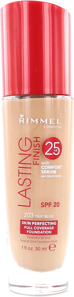 Rimmel Lasting Finish 25 HR Foundation - 203 True Beige