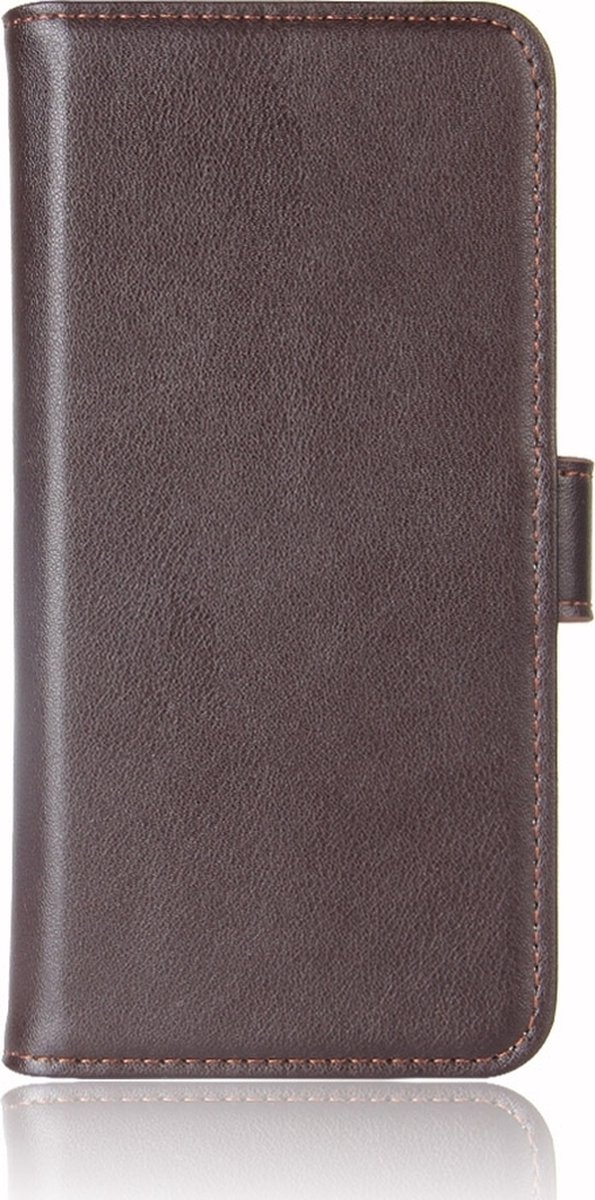 Mobigear Telefoonhoesje geschikt voor Huawei P40 Pro Hoesje | Mobigear Business Bookcase Portemonnee | Pasjeshouder voor 3 Pasjes | Telefoonhoesje voor Pinpas / OV Kaart / Rijbewijs - Bruin