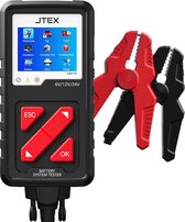 JTEX KW710 accutester Digitaal – Multimeter – Accu Tester – Spanningsmeter – Voltmeter – Batterij Tester – 6/12/24 V