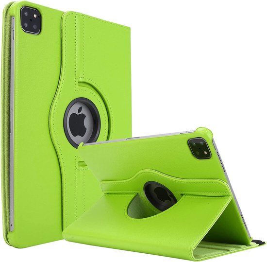 Draaibare iPad Pro 11 Inch Hoes iPad Pro 11 (2020) Hoesje Groen