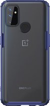 Mobigear Hoesje geschikt voor OnePlus Nord N100 Telefoonhoesje Hardcase | Mobigear Shockproof Backcover | Schokbestendig Nord N100 Telefoonhoesje | Anti Shock Proof - Donkerblauw