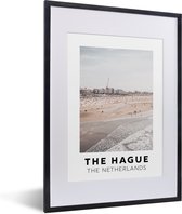 Cadre photo avec affiche - Pays- Nederland - La Haye - Scheveningen - 30x40 cm - Cadre pour affiche