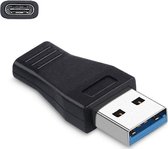 Mobigear USB-A naar USB-C Adapter - Zwart