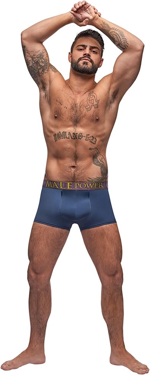 Male Power Avant-Garde - Verstrakkend Short antique blue M
