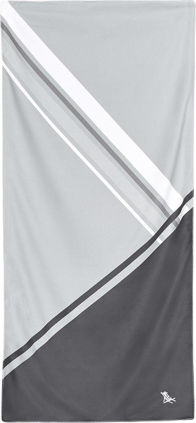 Dock & Bay Go Faster - Serviette de sport - Serviette rafraîchissante - (69x33cm) - Pace Grey