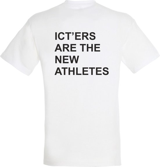 T-shirt ICT'ERS ARE THE NEW ATHLETES| T-shirt heren grappig | grappige cadeaus voor mannen | |
