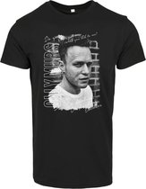 Urban Classics Heren Tshirt -M- Lyrics Zwart