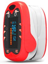 Happyment® Saturatiemeter kinderen - Hartslagmeter - Vinger zuurstofmeter kind - Best getest