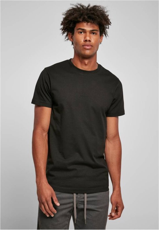 Urban Classics - Recycled Basic Heren T-shirt - XS - Zwart