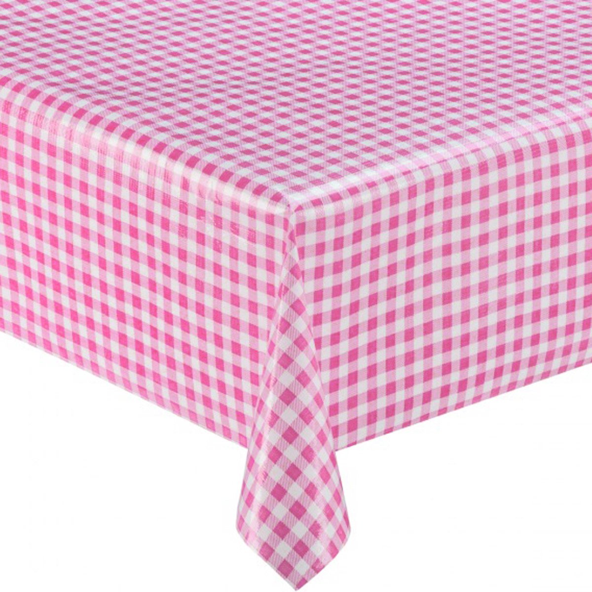 Mexicaans Tafelzeil Ruitje - 120 x 250 cm - Roze