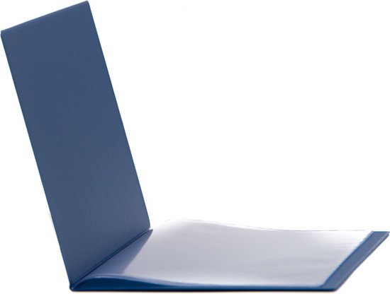 Foto: Goodline pvc portfoliomap geschikt voor 12 pagina s type classic donkerblauw