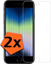 Screenprotector voor iPhone SE 2022 Screenprotector Bescherm Glas - Screenprotector voor iPhone SE 2022 Screen Protector Tempered Glass - 2x