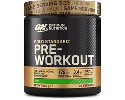 Optimum Nutrition Optimum Nutrition Gold Standard Pre Workout - Kiwi - Pre-Workout - 330 gram (30 doseringen)