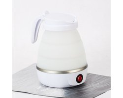 Opvouwbare waterkoker - wit - waterkokers - waterkoker klein - elektrisch - 0.6L