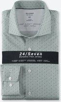 OLYMP 24/7 jersey modern fit groen