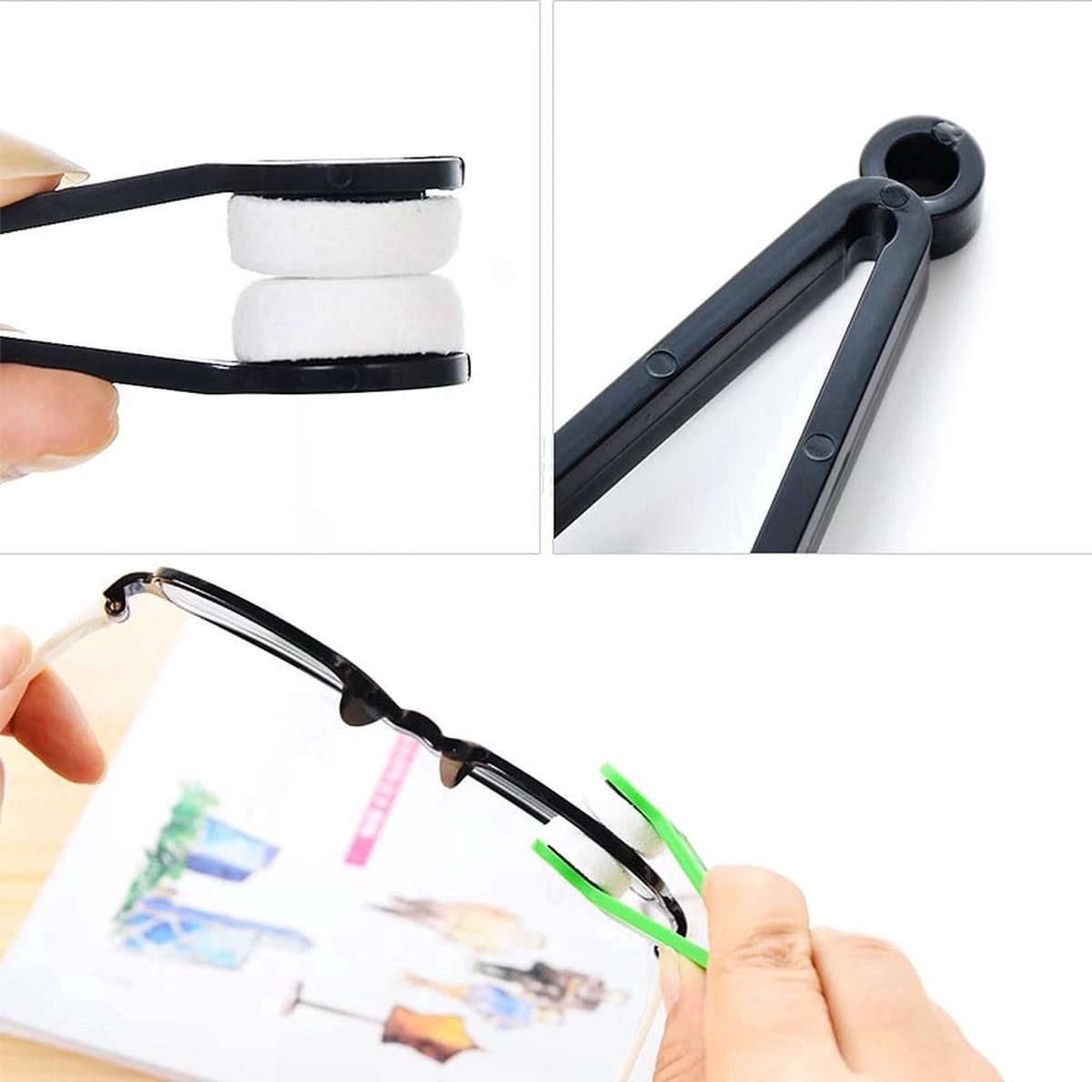 Doodadeals®, Nettoyant à lunettes à ultrasons, Nettoyage des lunettes, Nettoyant