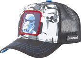 Capslab Star Wars Stormtrooper Cap CL-STT2-1-SEL2, Mannen, Wit, Pet, maat: One size