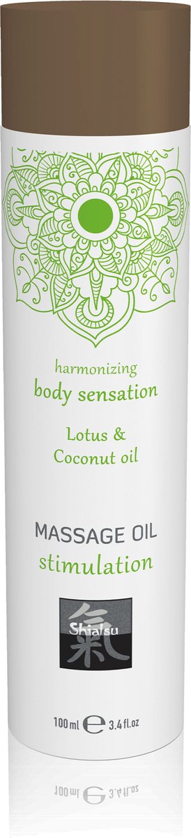 Goedkoopste Shiatsu Stimulation Massage Olie - Lotus & Kokos