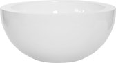 Pottery Pots - Essential Collection - Vic Bowl L - Plantenbak - Fiberstone - Glossy White - 60 cm diameter