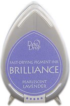 Tsukineko Brilliance Stempelkussen - Dew Drop - Pearl Lavender