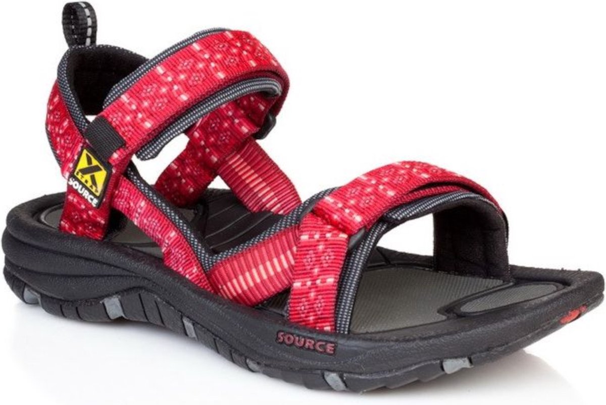 Source sandalen voor dames Gobi Tribal Red - outdoor - Rood