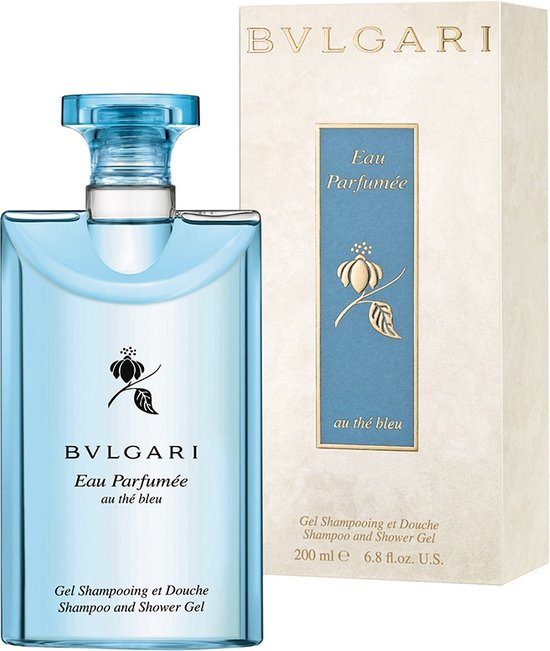 Bvlgari Eau Parfumée Au Thé Bleu Shampoo en Douchegel 200 ml | bol